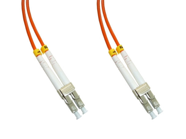 LC-LC Multi Mode Fiber Optic Patch Lead (1m)