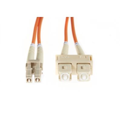 SC-LC Multi Mode Fiber Optic Patch Lead (1m)