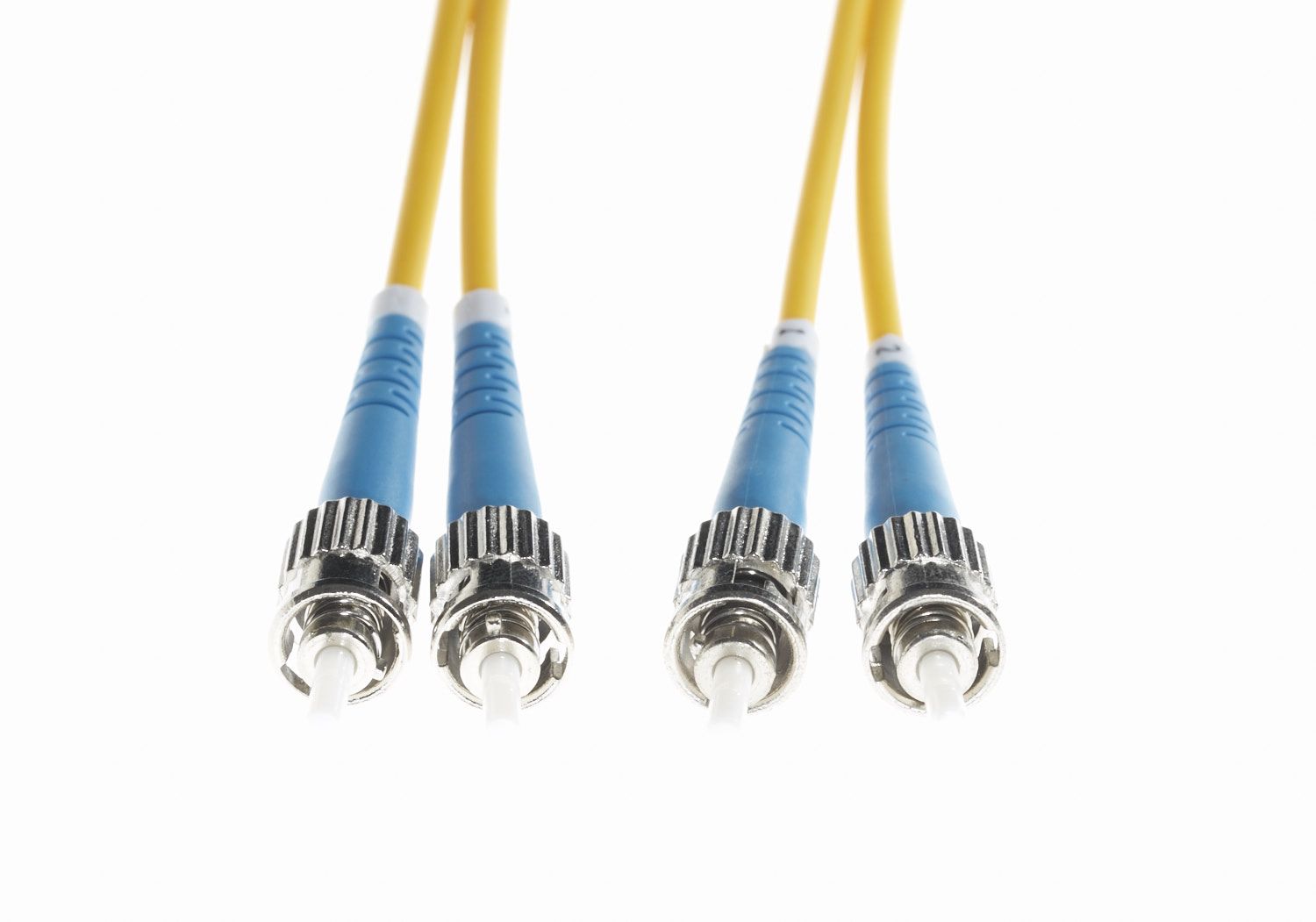 ST-ST Single Mode Fiber Optic Patch Lead (2m)