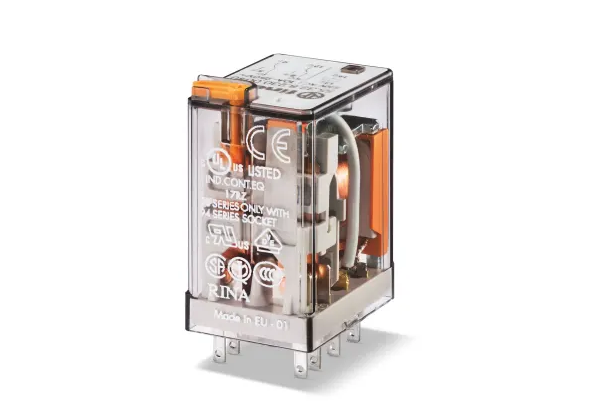 ELECTRO MECHANICA Mini Plug-in Relay 10A 2 Commons 12Vdc