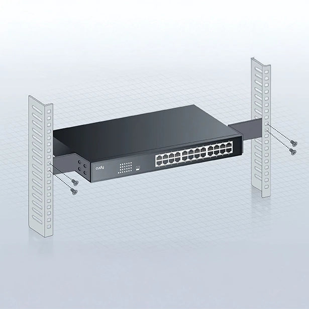 SCOOP 24 x GE Rack Mount Switch