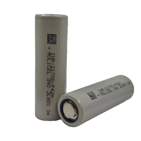 Lithium-Ion Rechargeable Battery INR21700-P42A MOLICEL 3.7V 4200MAH (40A)