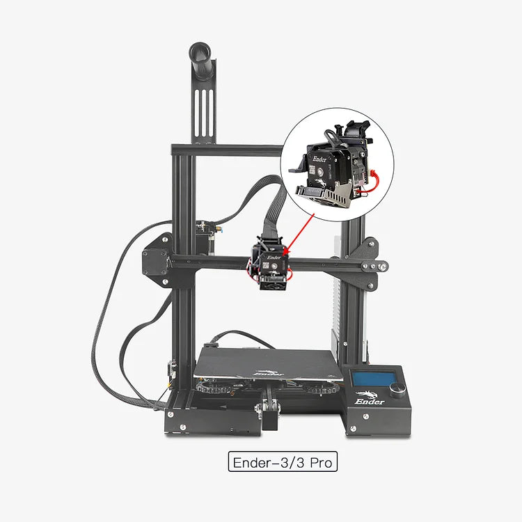 CREALITY Sprite Extruder Pro Kit 300ᵒC High Temperature Printing (Modified Kit)