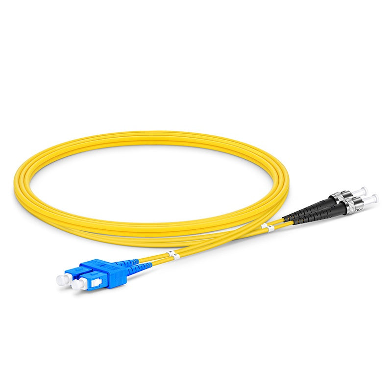 ST-SC Single Mode Fiber Optic Patch Lead (1m)