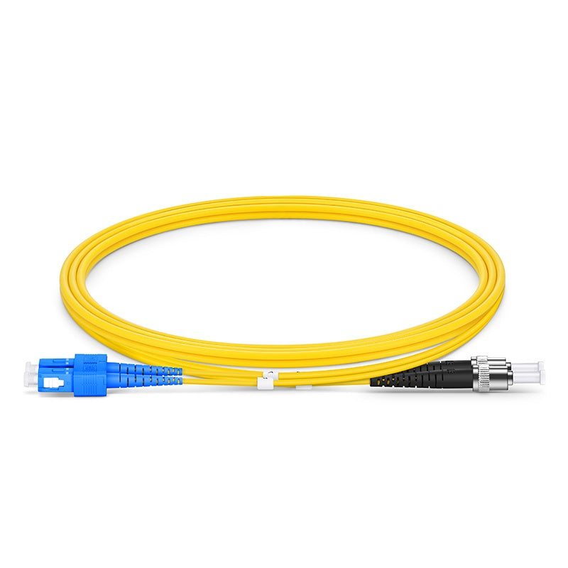 ST-SC Single Mode Fiber Optic Patch Lead (1m)