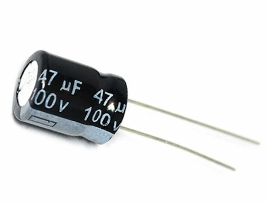 DIGI-KEY 47uF 100V Electrolytic Capacitor 105°C