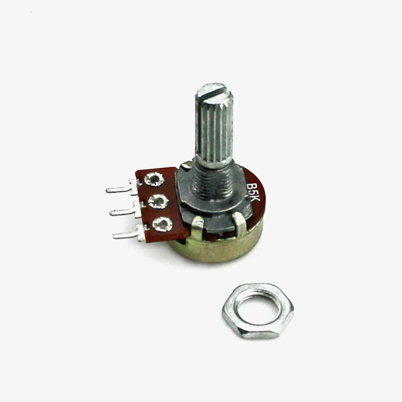 5K potentiometer 15mm shaft