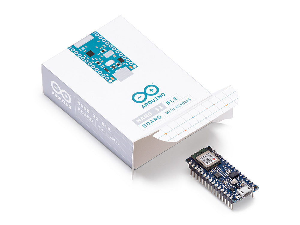 ARDUINO® Nano 33 BLE Sense with Headers