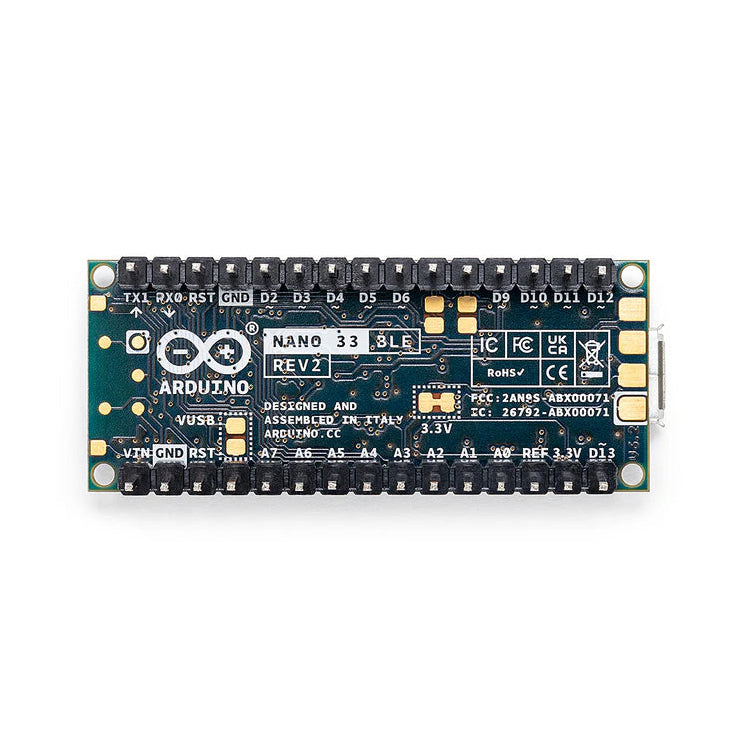 ARDUINO® Nano 33 BLE with headers rev2