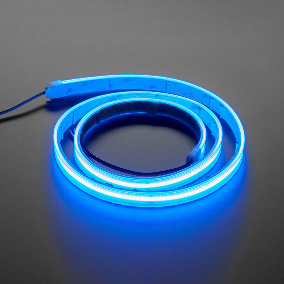 ADAFRUIT Flexible 12V LED Strip - 480 LEDs per meter - 1m long- Blue