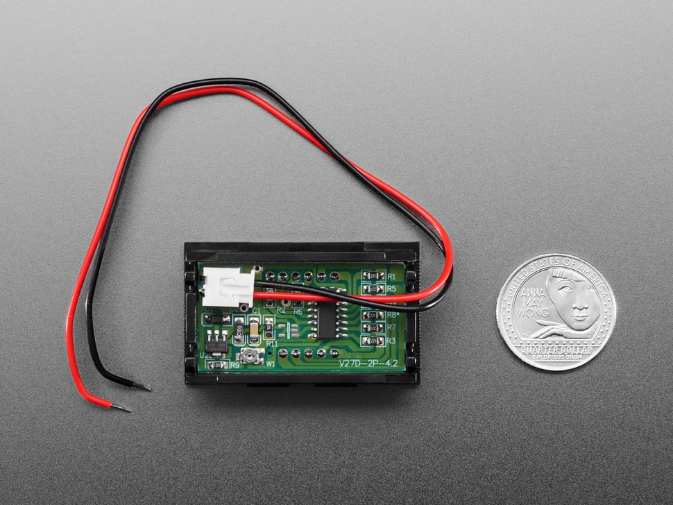 ADAFRUIT Panel Volt Meter - 4.5V to 30VDC