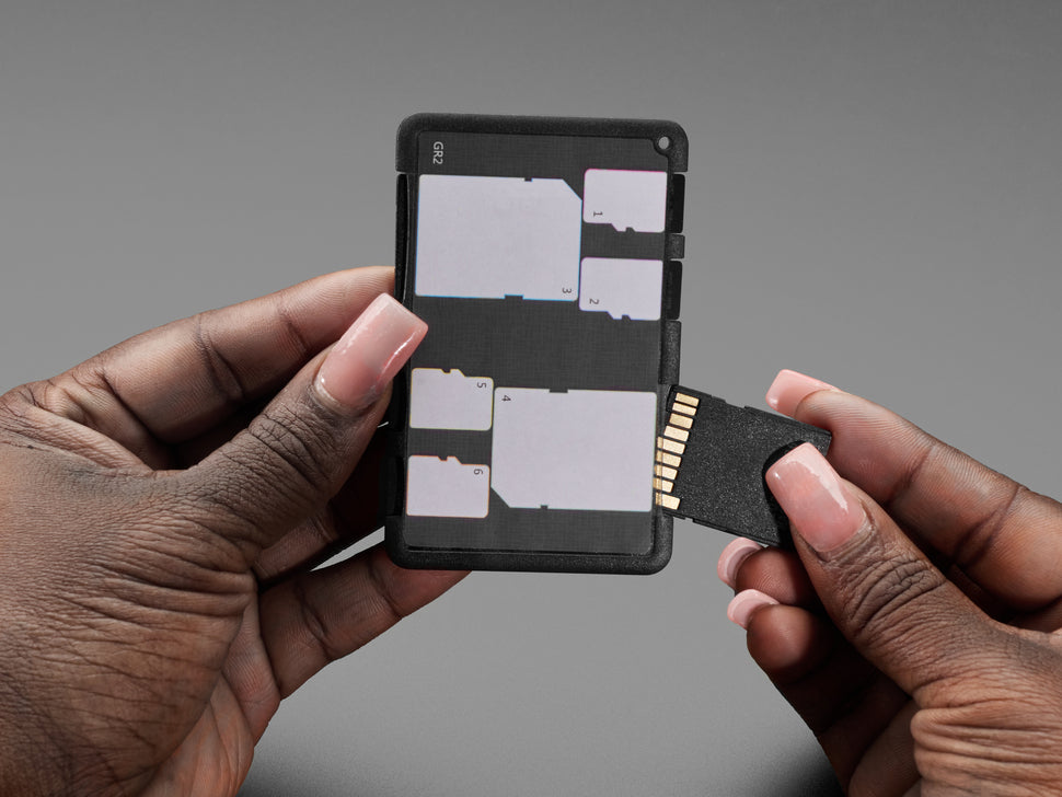 ADAFRUIT microSD and SD Card Holder