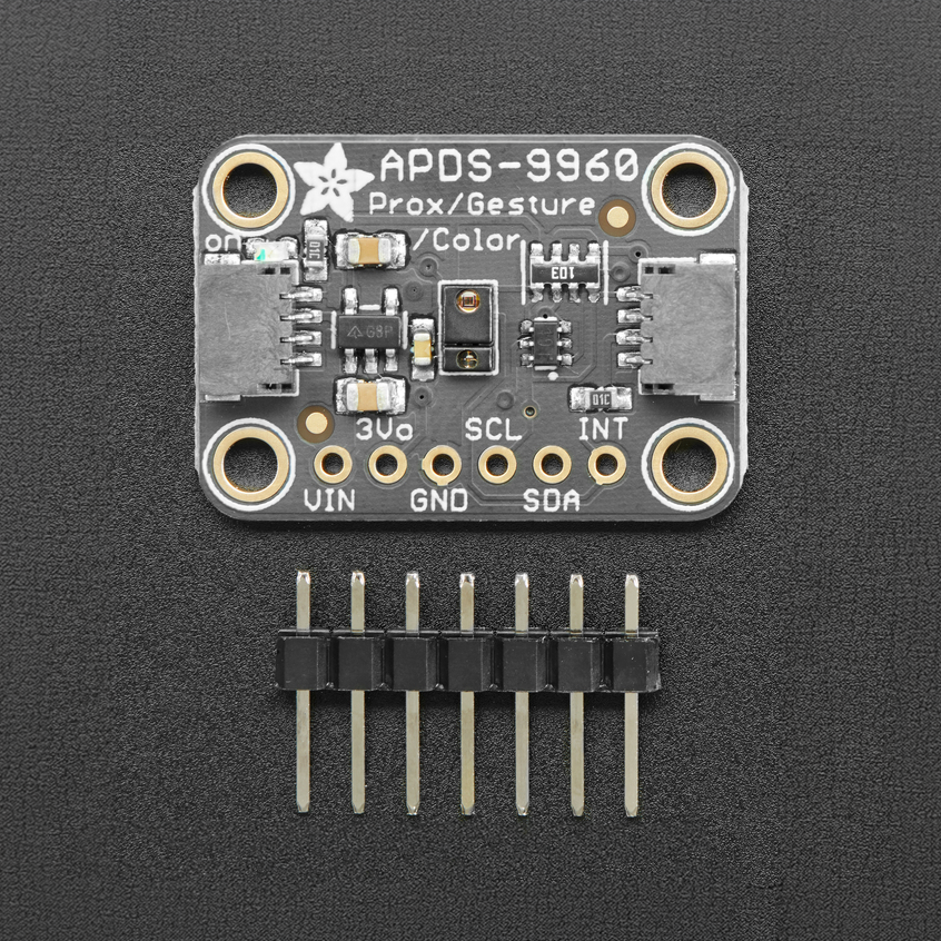 ADAFRUIT Proximity, Light, RGB, and Gesture Sensor - APDS9960 (STEMMA QT / Qwiic)
