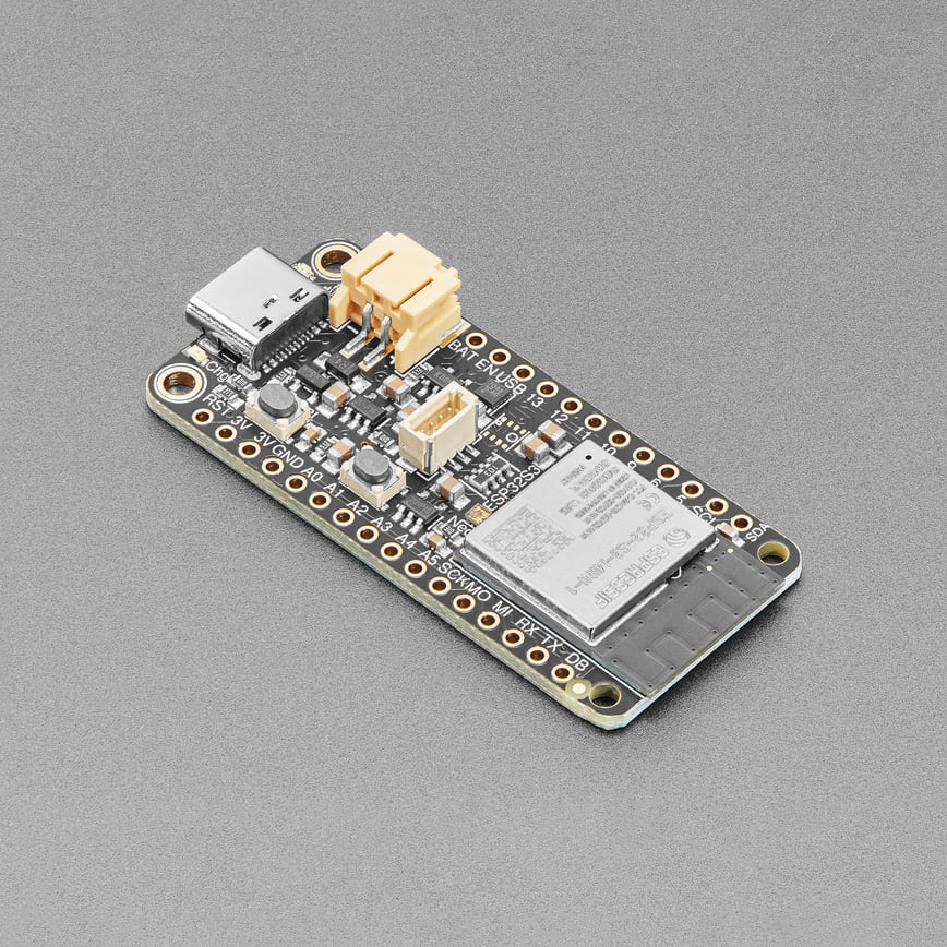ADAFRUIT ESP32-S3 Feather with 4MB Flash 2MB PSRAM - STEMMA QT / Qwiic