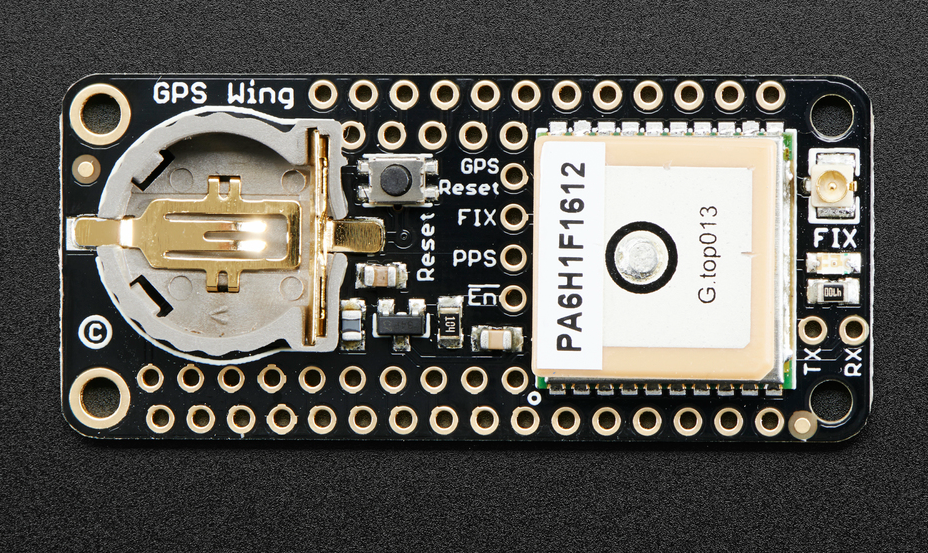 ADAFRUIT Ultimate GPS FeatherWing