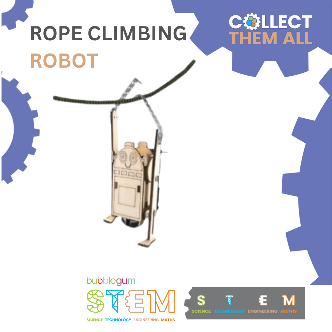 BUBBLEGUM Rope Climbing Robot