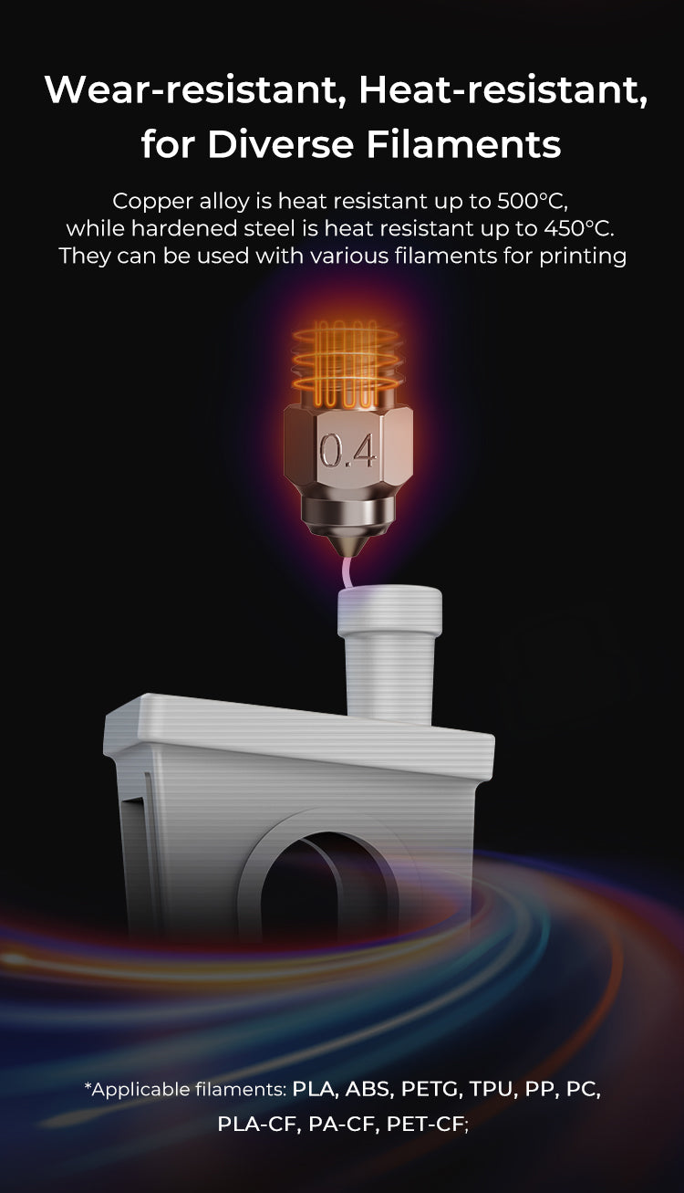 CREALITY Bi-metallic High-end Nozzle Kit