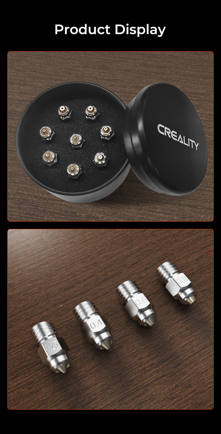 CREALITY Bi-metallic High-end Nozzle Kit