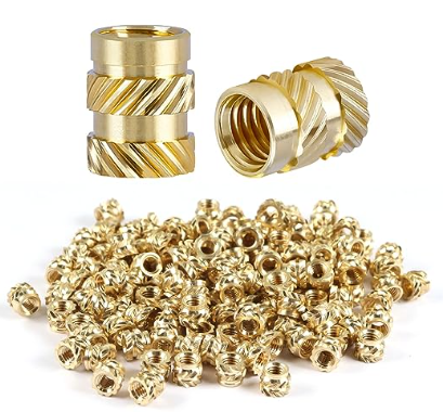 VERON 2.4 m3 treaded insert M3 brass insert nuts injection (Pack of 10)