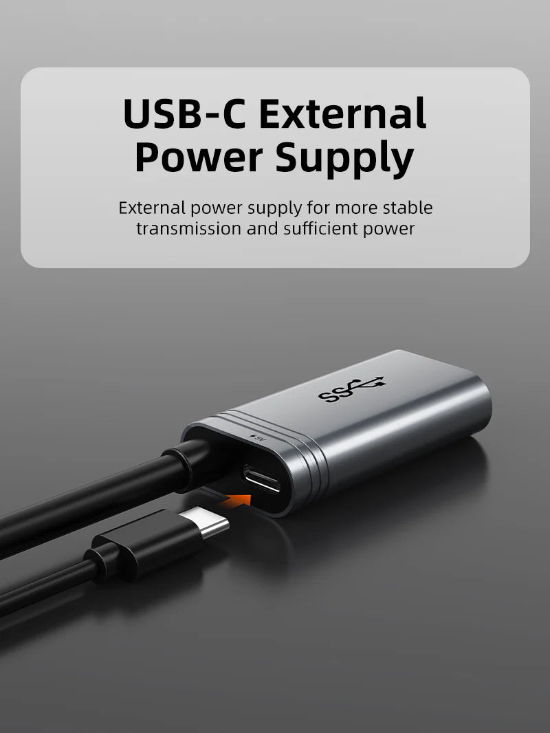 CABLETIME USB 3.0 Active Extension Cable Male to Female (5m)