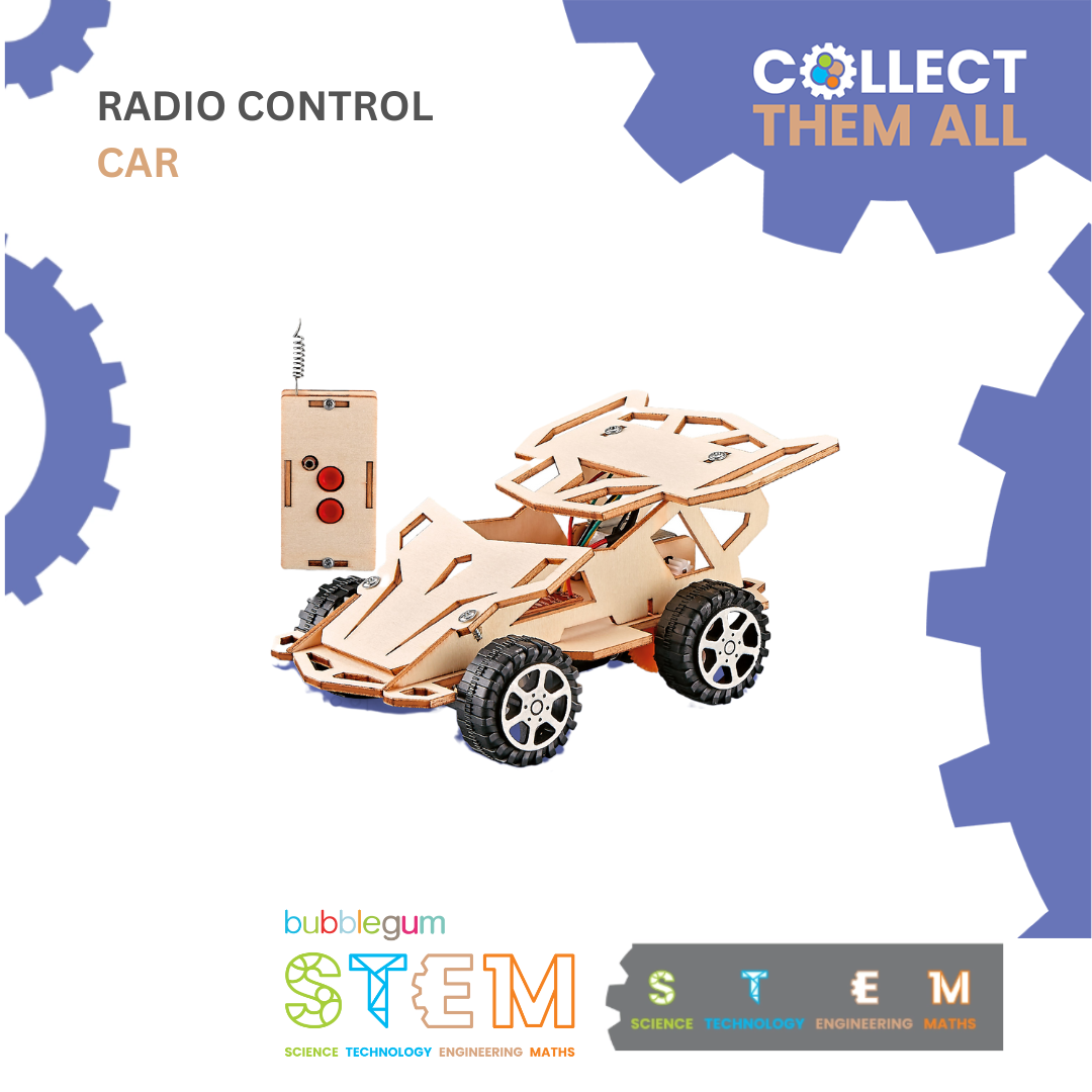 BUBBLEGUM Wood STEM Radio Control Car