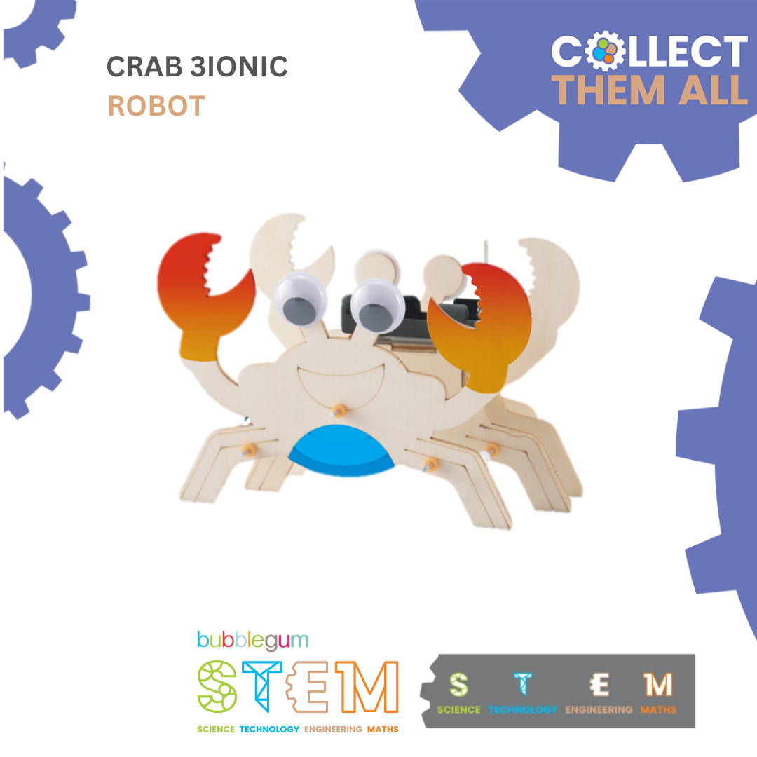 BUBBLEGUM Crab Robot