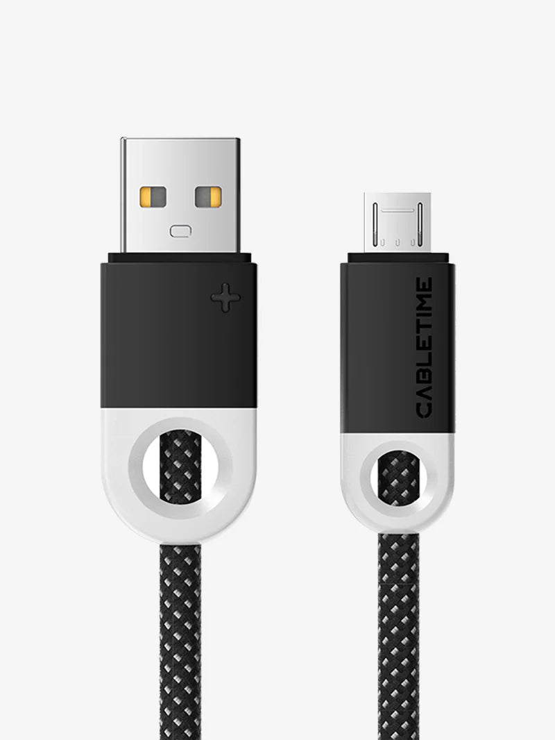 CABLETIME USB A to MicroB Charging Cable 2A (1m)