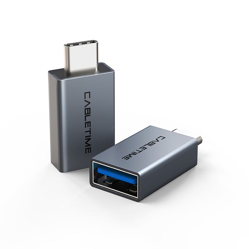 CABLETIME USB-C tp USB-A Female Adapter