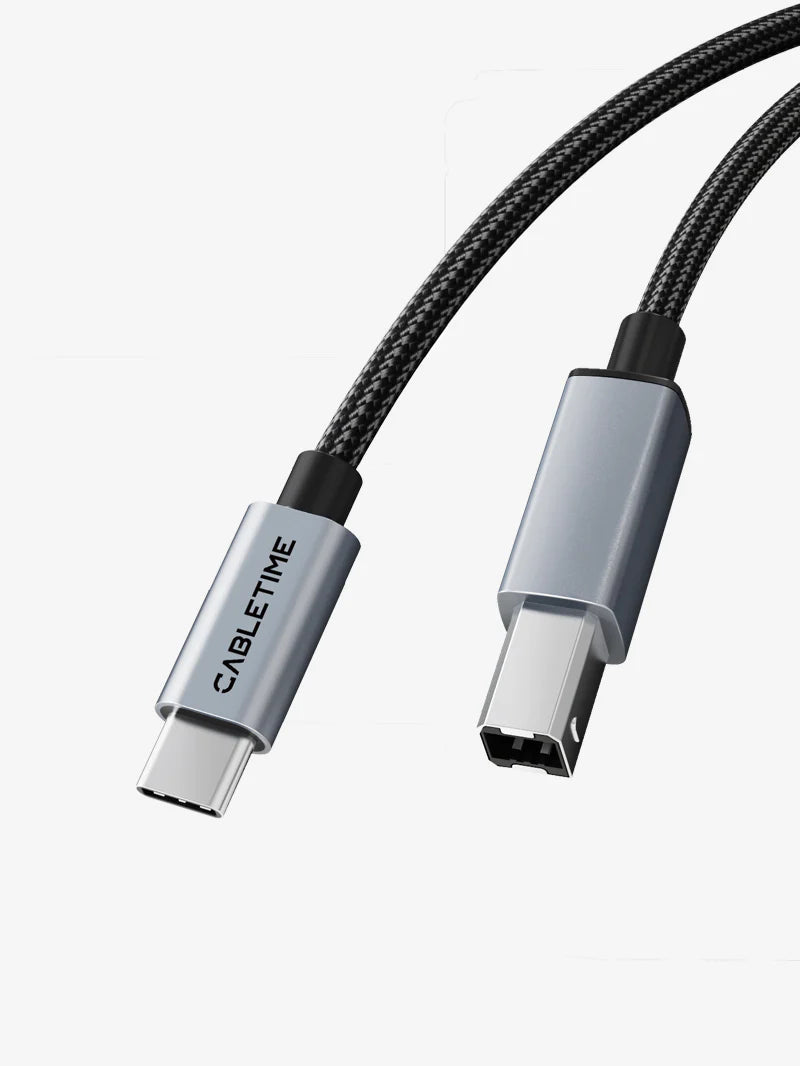 CABLETIME USB C 2.0 Printer Cable (5m)