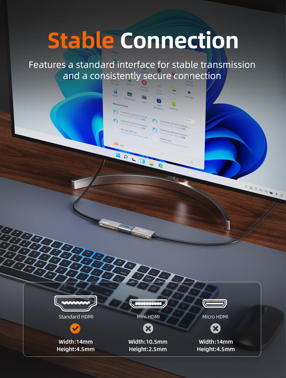 CABLETIME 8K HDMI 2.1 Coupler Female To Female Extender Adapter