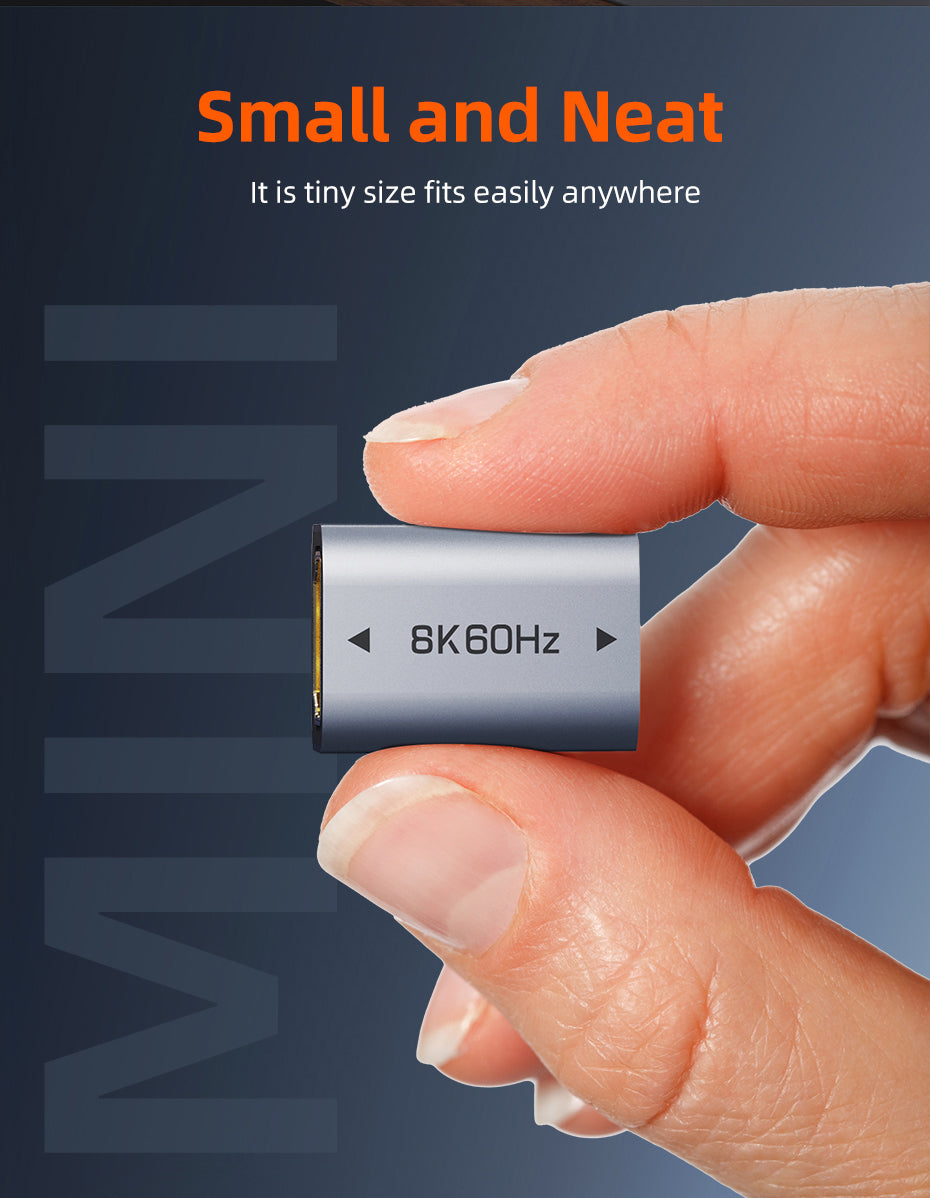 CABLETIME 8K HDMI 2.1 Coupler Female To Female Extender Adapter