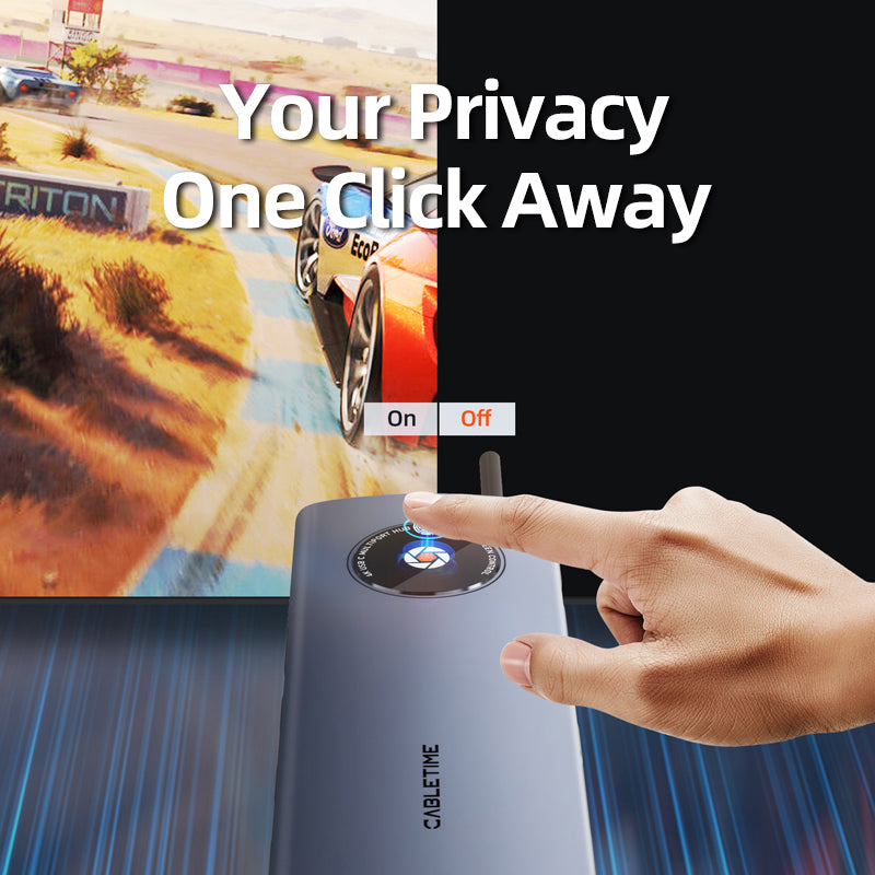 CABLETIME 10-IN-1 USB C HUB SST LENS SERIES