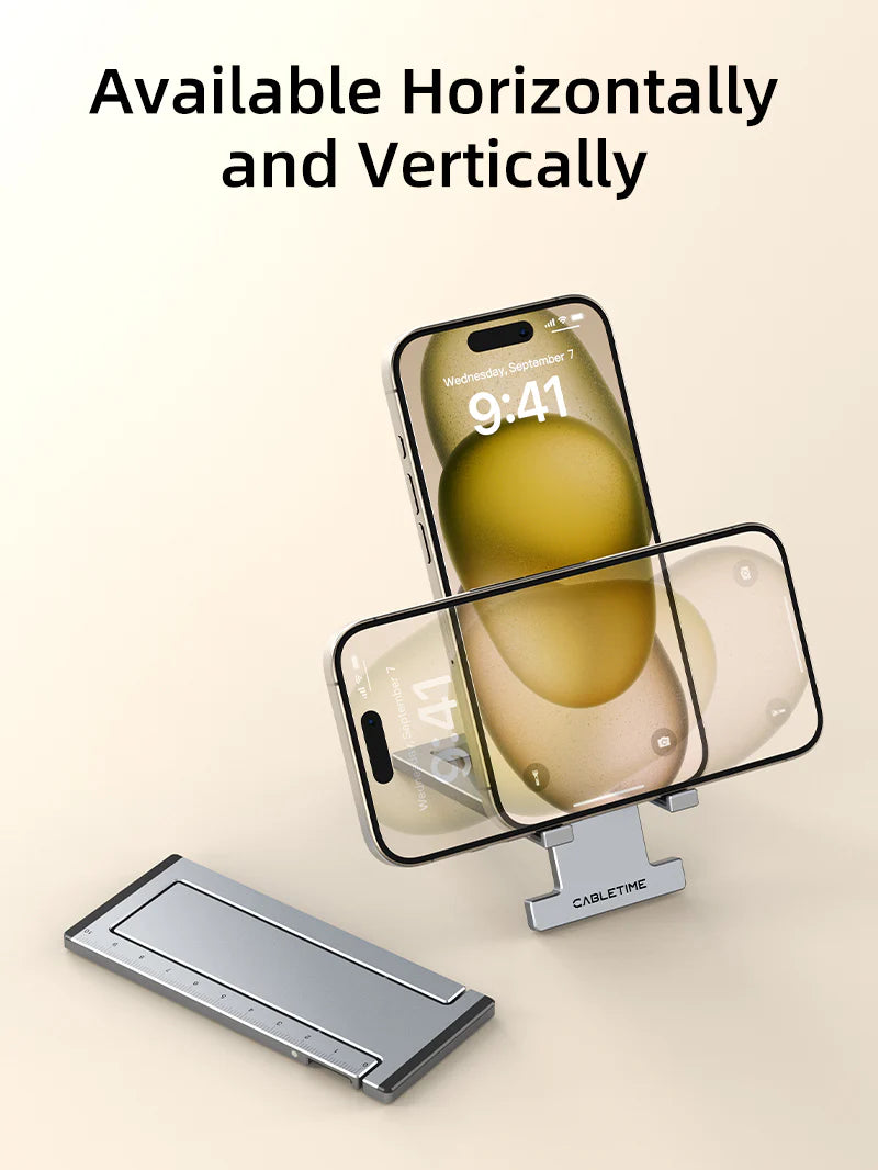 CABLETIME Foldable Aluminum Phone Holder