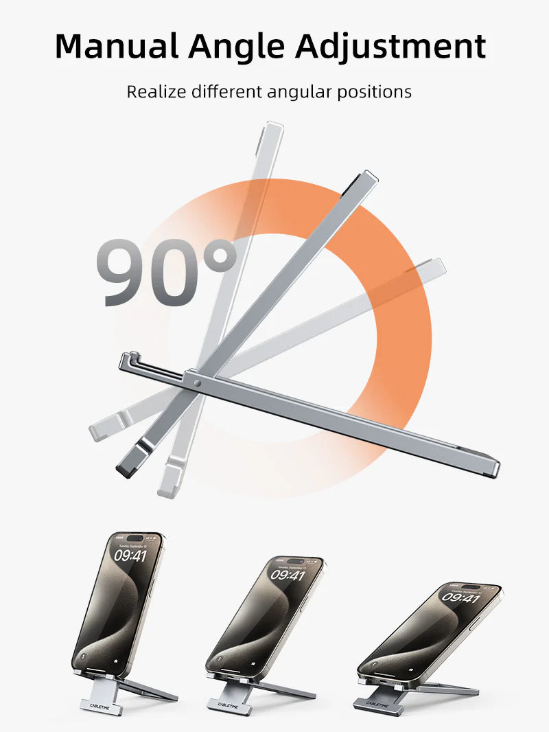 CABLETIME Foldable Aluminum Phone Holder