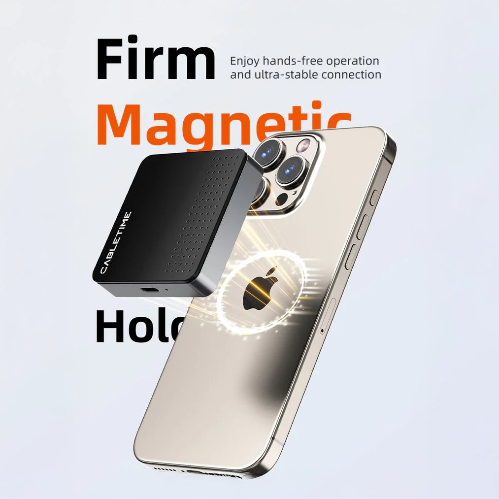 CABLETIME 10Gbps USB C to NVMe M.2 SSD Enclosure