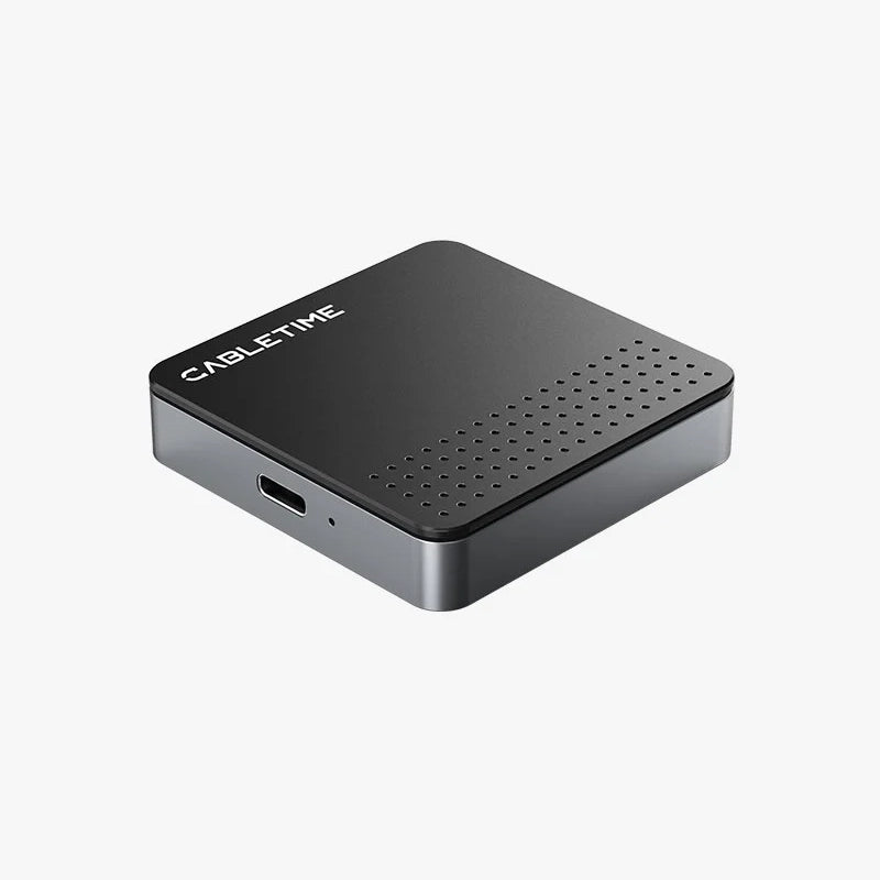 CABLETIME 10Gbps USB C to NVMe M.2 SSD Enclosure