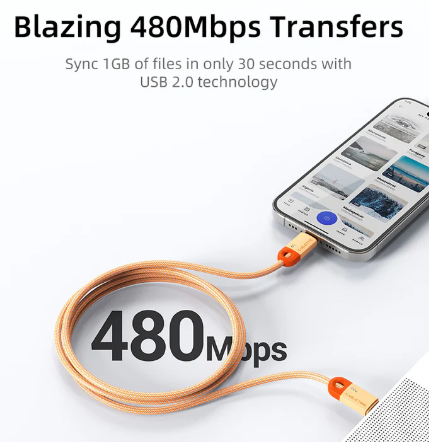 CABLETIME 60w USB-C Charge Cable (1m)