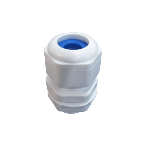 MEGATECH Cable Gland No.0 White with Blue Grommet