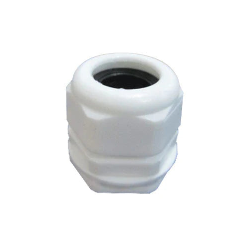 MEGATECH Cable Gland No.2 White with Black Grommet