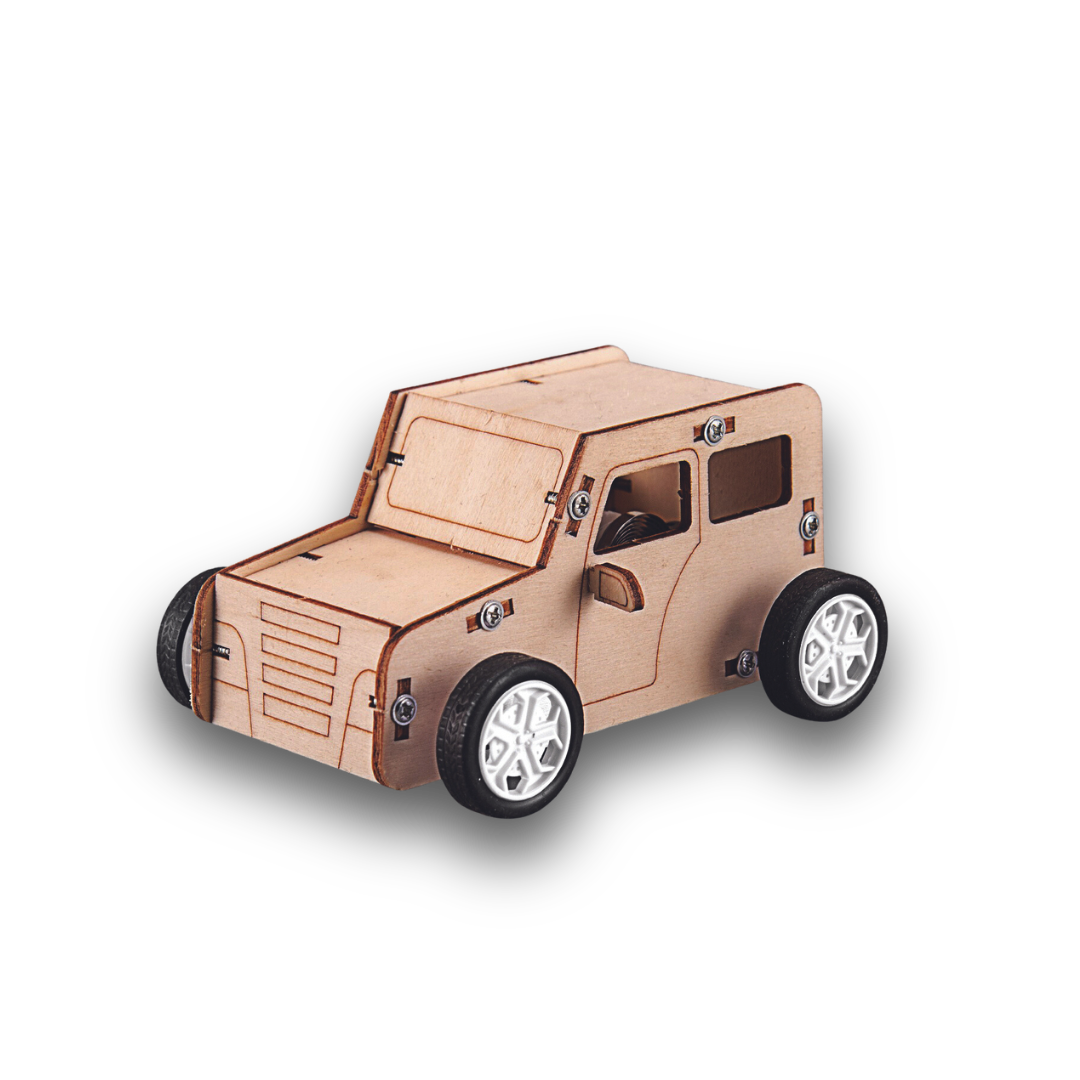 BUBBLEGUM Wood STEM Cable Car