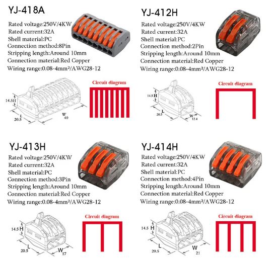 Mini Wire Electrical Connector