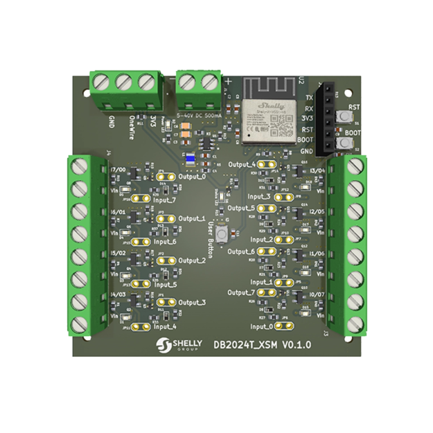 SHELLY DB2024T_XSM Modular Smart-Control Development Board
