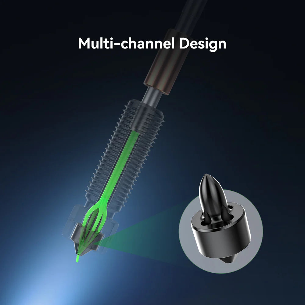 CREALITY Genuine E3D Obxidian™ High Flow Nozzle Assembly 0.6mm-K2 Series