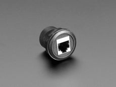 ADAFRUIT RJ-45 Ethernet Round Panel Mount Adapter Plug