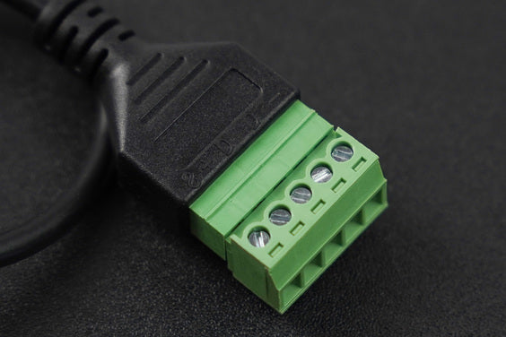 DFROBOT 5-Pin Type-C Male to Solderless Terminal Power Cable (30cm, 5V 2A Output)