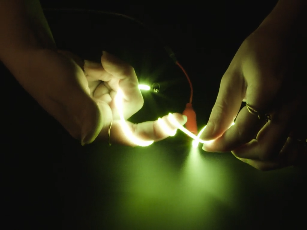 ADAFRUIT nOOds - Flexible LED Filament - 3V - Lime Green (300mm)