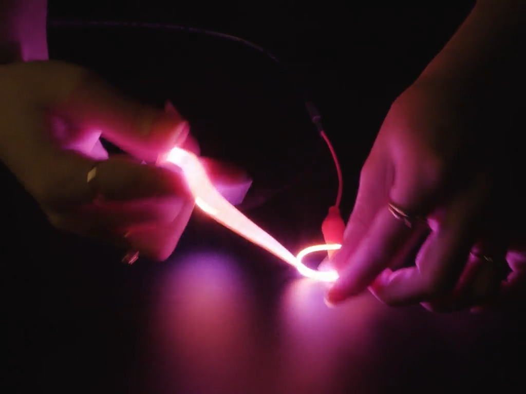 ADAFRUIT nOOds - Flexible LED Filament - 3V - Pink (300mm)