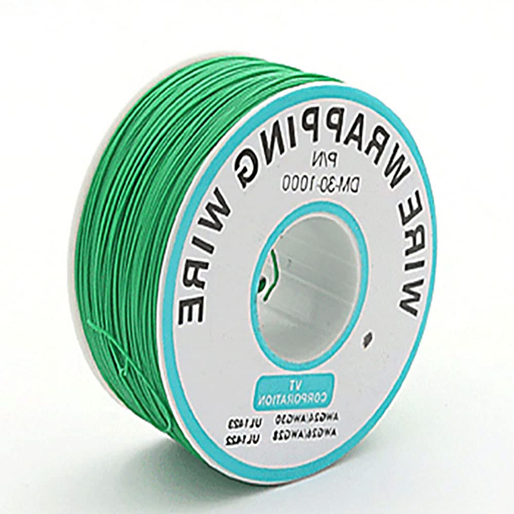 (0.5mm) Copper Wire 30AWG (230m) Green