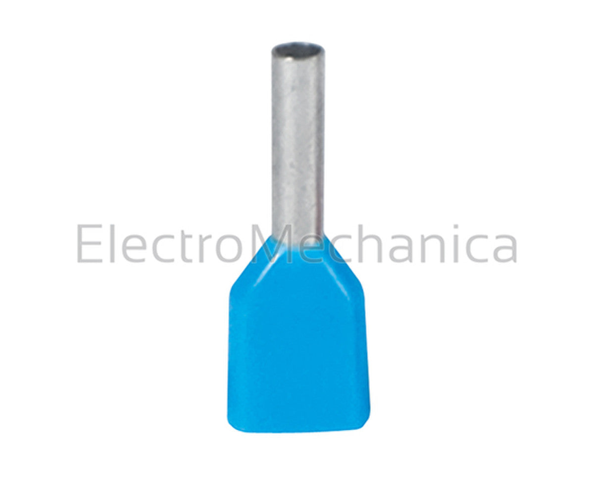 ELECTRO MECHANICA (92x0.75mm²) BLUE INS FERRULE (Pack of 10)