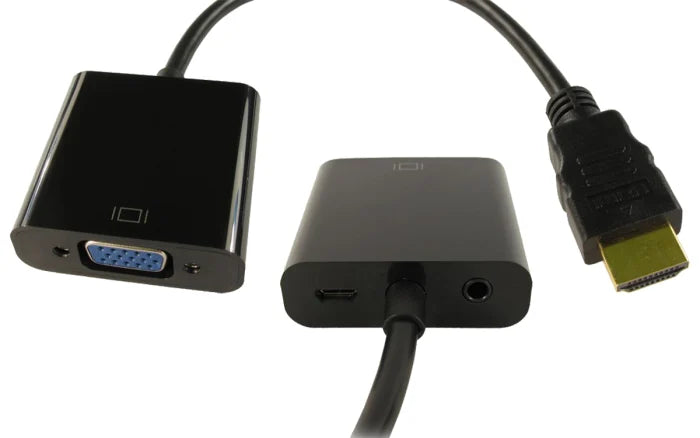 RS COMPONENTS NEWLINK HDMI (SOURCE) TO VGA (DISPLAY)
